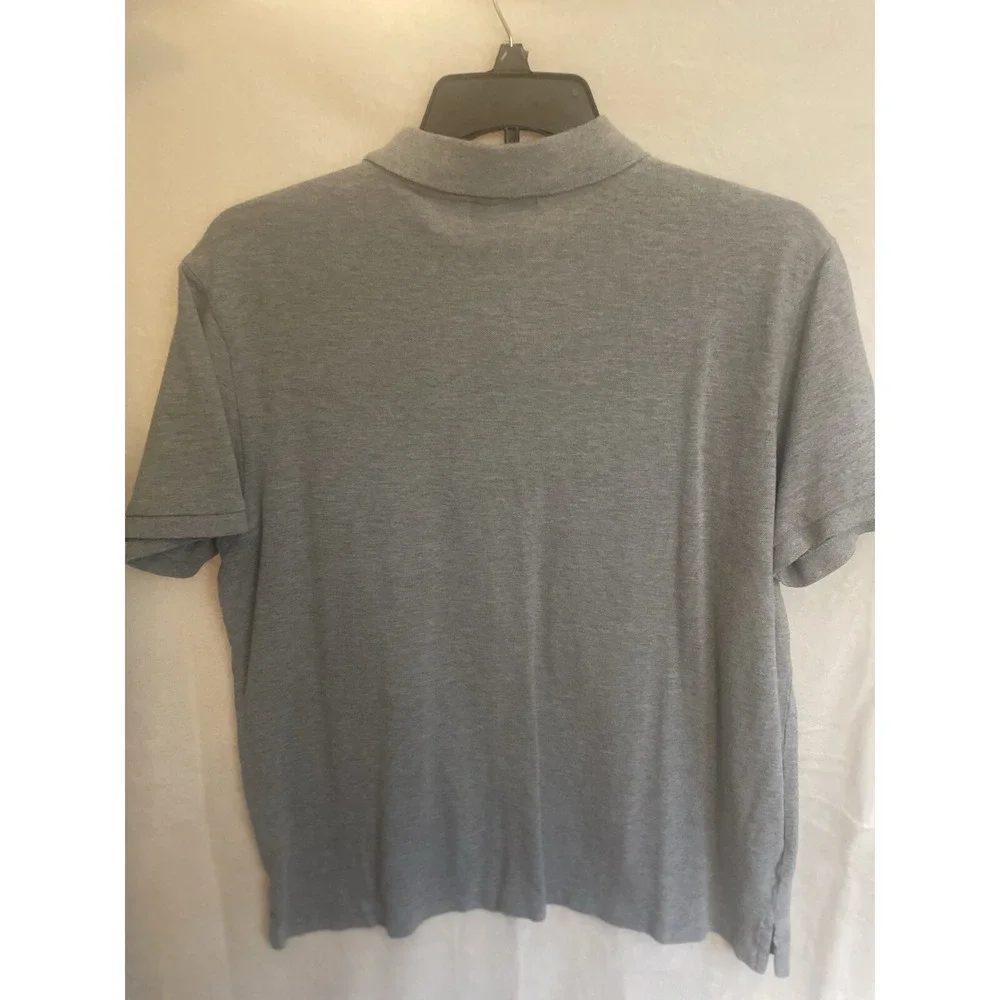 Ralph Lauren Polo Jeans‎ Company RL Flag Logo gray  polo XL  vintage